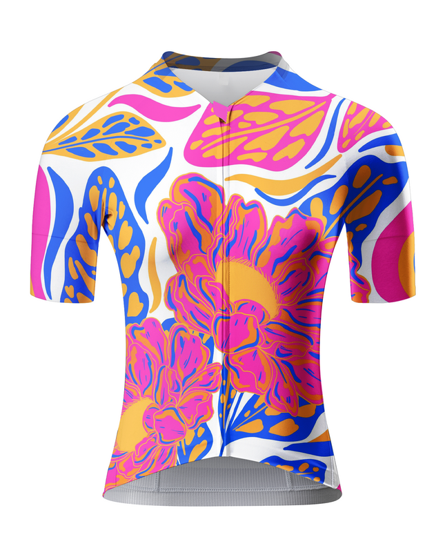 RockBros Women's "Circuit Surge" Cyber-Punk Tech Pro Aero Jersey