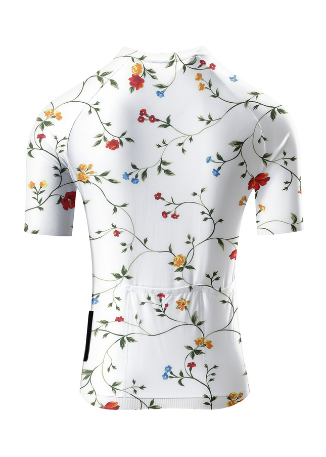 ROCKBROS Women's "Pastoral Vines" All-Weather Fine-Art Pro Aero Jersey
