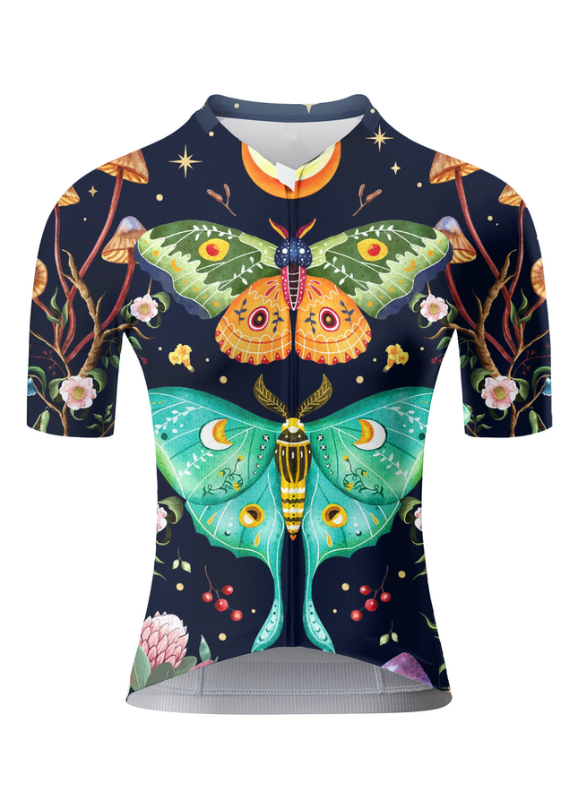 ROCKBROS Women's "Nocturnal Wings" All-Weather Fantasy Art Pro Aero Jersey