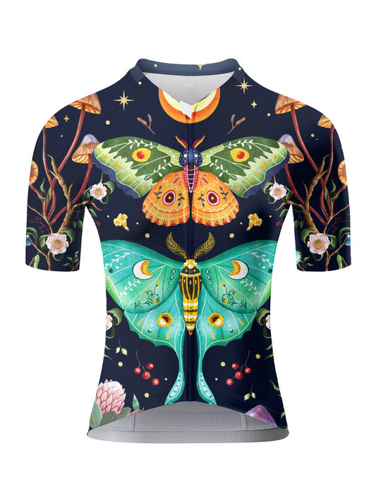 ROCKBROS Women's "Nocturnal Wings" All-Weather Fantasy Art Pro Aero Jersey