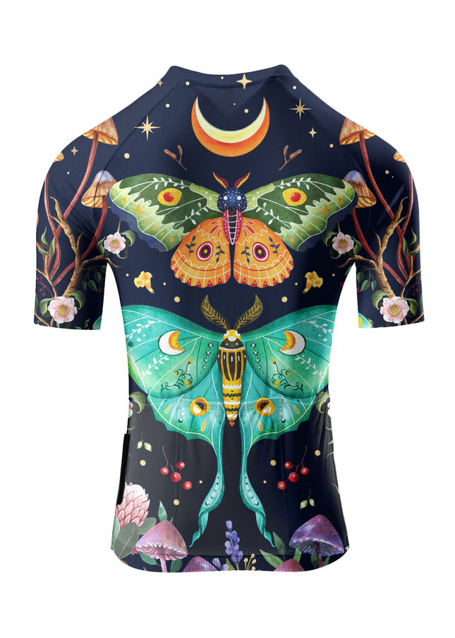 ROCKBROS Women's "Nocturnal Wings" All-Weather Fantasy Art Pro Aero Jersey