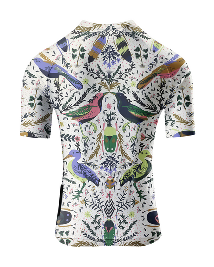 RockBros Women's "Aviary Symmetry" All-Weather Bio-Art Pro Aero Jersey