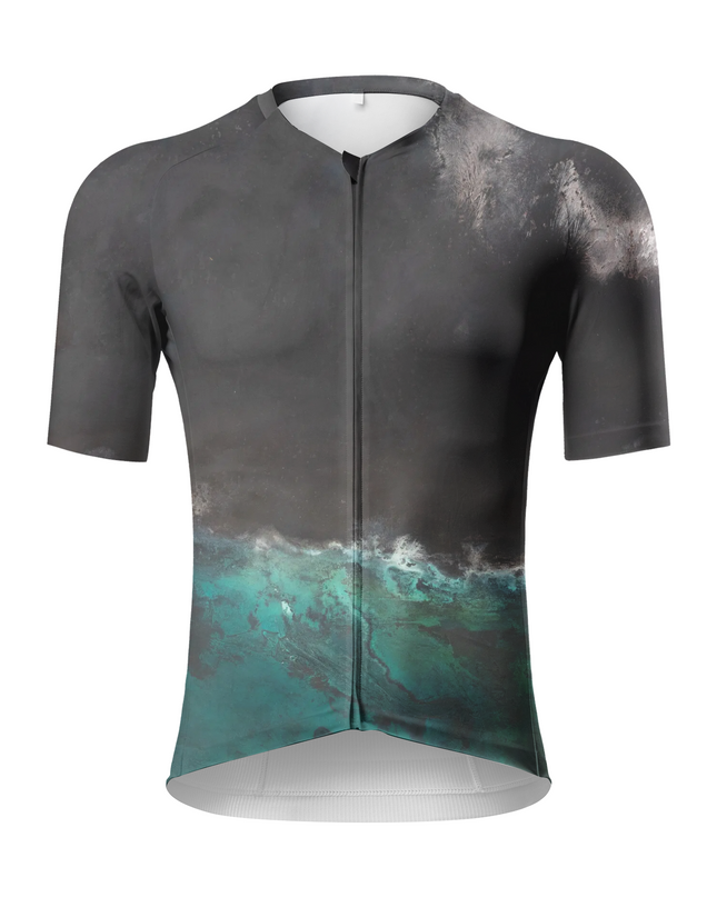 ROCKBROS Men's Inner Flow Deep Ocean Wave Pro Aero Cycling Shorts