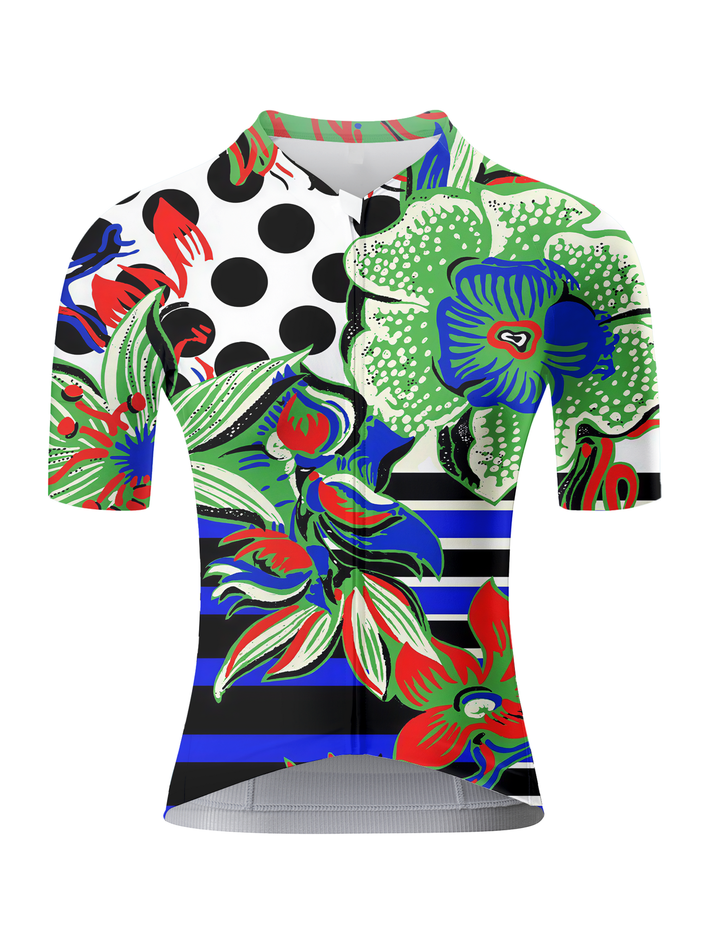 ROCKBROSWomen's "Mod-Flora" All-Weather Pop-Art Pro Aero Jersey
