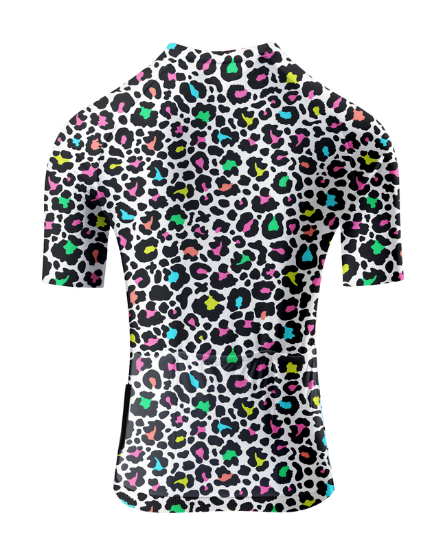 ROCKBROS Women's "Electric Cheetah" All-Weather Artistic Pro Aero Jersey