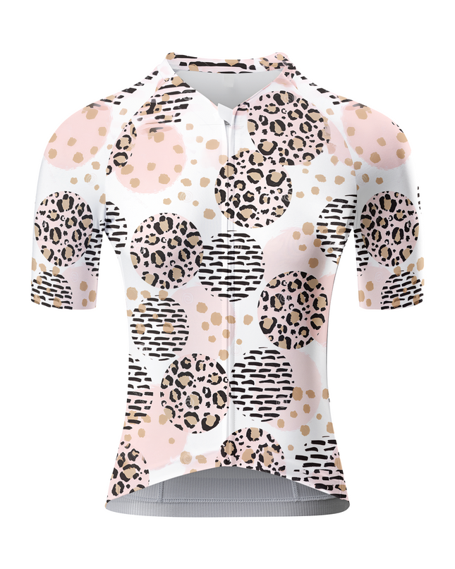 ROCKBROS Women's "Pastel Speckle" All-Weather Artistic Pro Aero Jersey