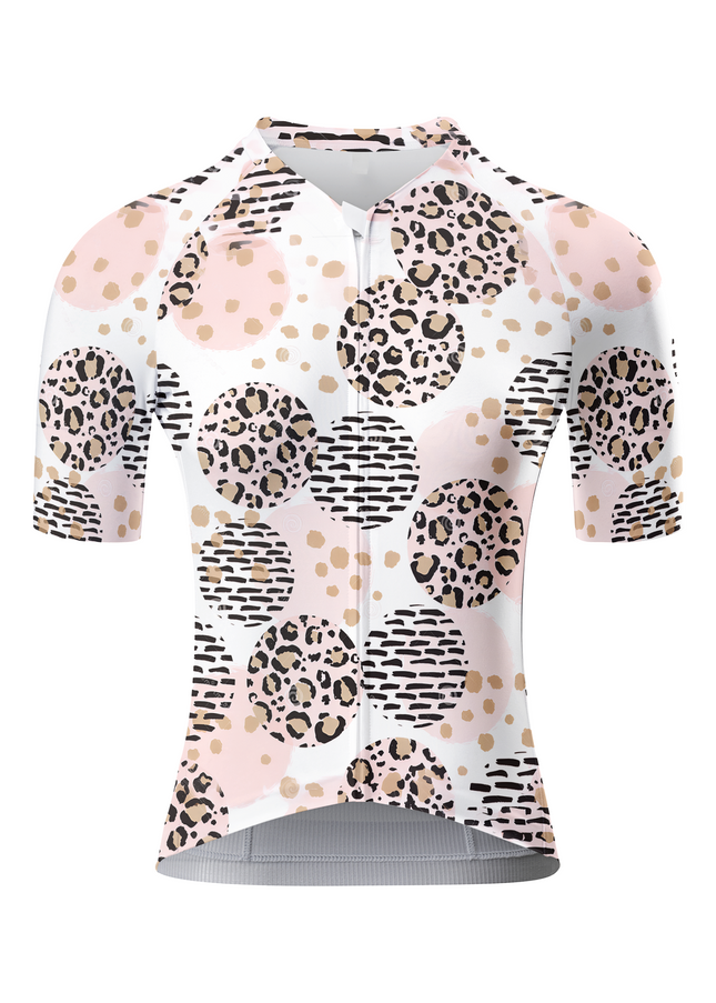 ROCKBROS Women's "Pastel Speckle" All-Weather Artistic Pro Aero Jersey