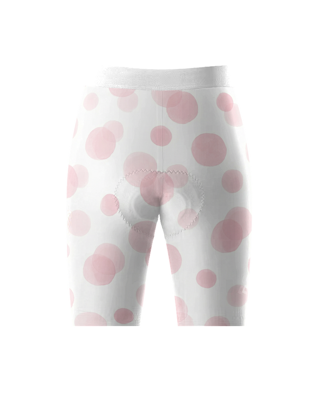 ROCKBROS Women's Rose Aura All-Weather Watercolor Dot Pro Shorts