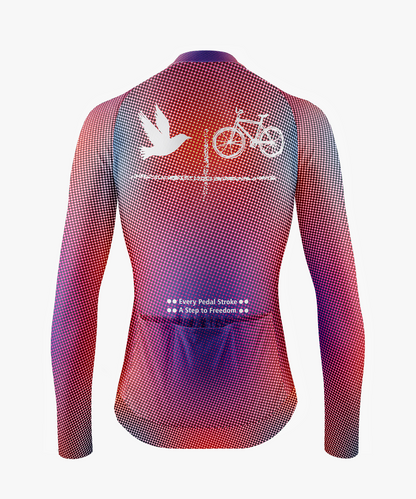 RockBros Men's Soar into Freedom Cycling Jersey