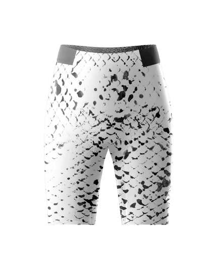 ROCKBROS Women's Ink Lattice All-Weather Cyber-Snake Pro Shorts