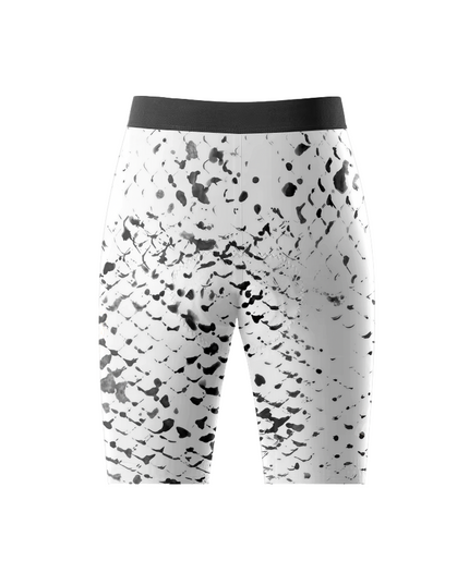 ROCKBROS Women's Ink Lattice All-Weather Cyber-Snake Pro Shorts