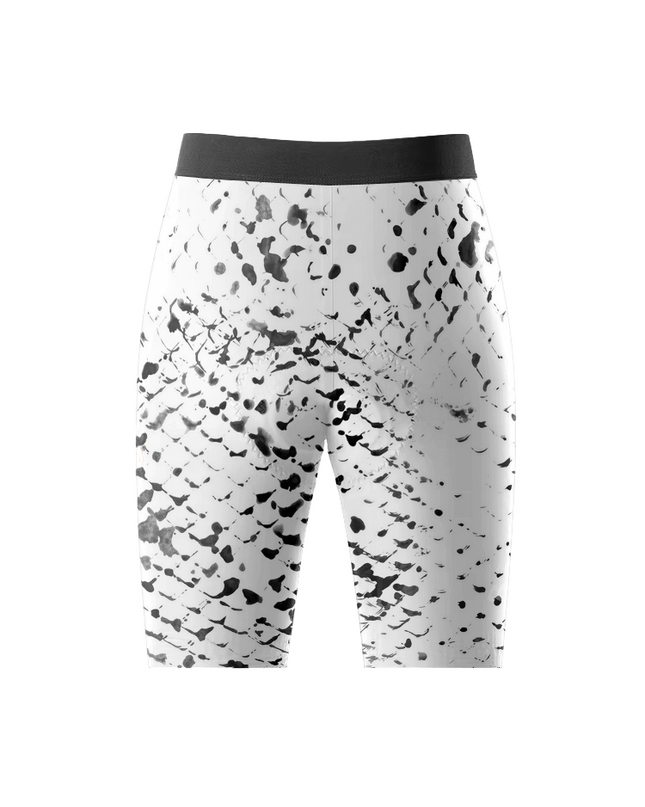 ROCKBROS Women's Ink Lattice All-Weather Cyber-Snake Pro Shorts