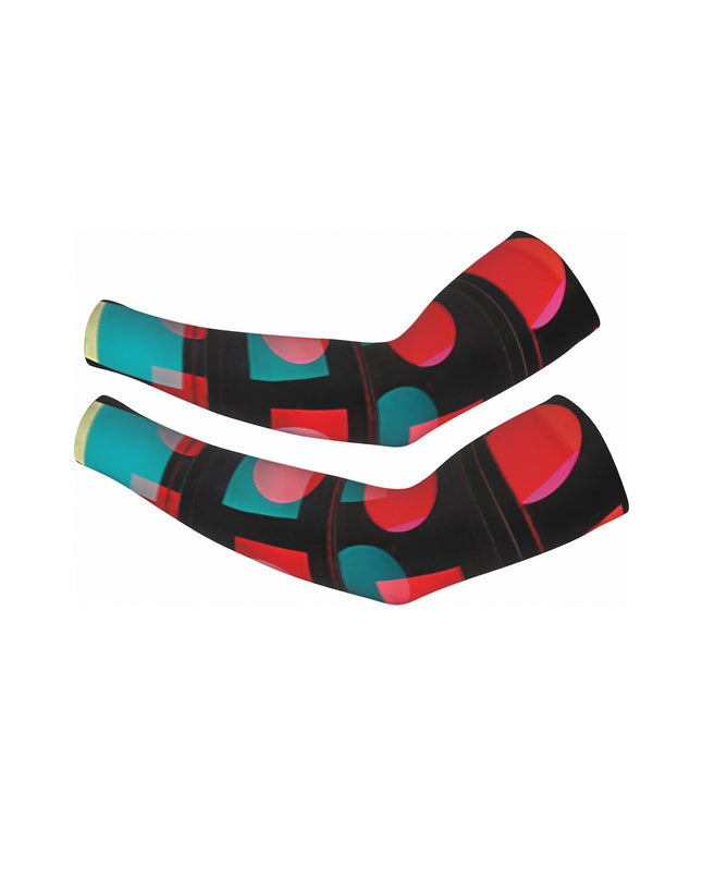 ROCKBROS Pop Geo Graphic Black Multi Performance Sleeves