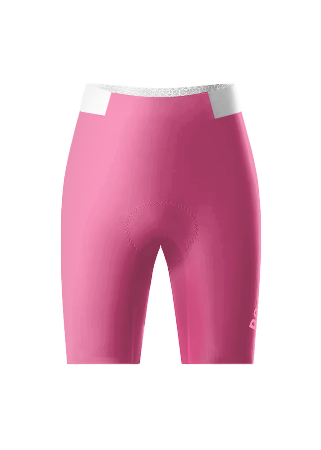 ROCKBROS Women's Neon Condense Solid Electric Pink Pro Aero Cycling Shorts