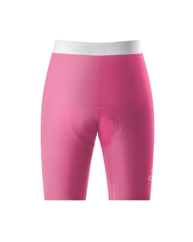 ROCKBROS Women's Neon Condense Solid Electric Pink Pro Aero Cycling Shorts