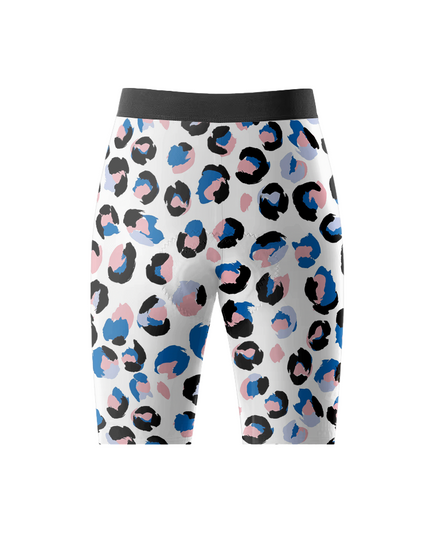 ROCKBROS Women's Tricolor Pulse All-Weather Artistic Camo-Leopard Shorts