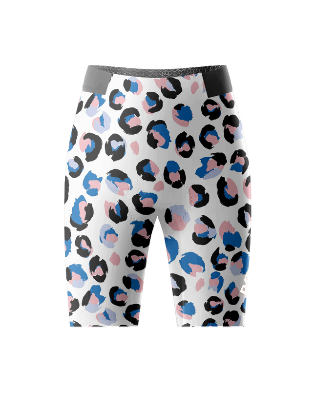 ROCKBROS Women's Tricolor Pulse All-Weather Artistic Camo-Leopard Shorts