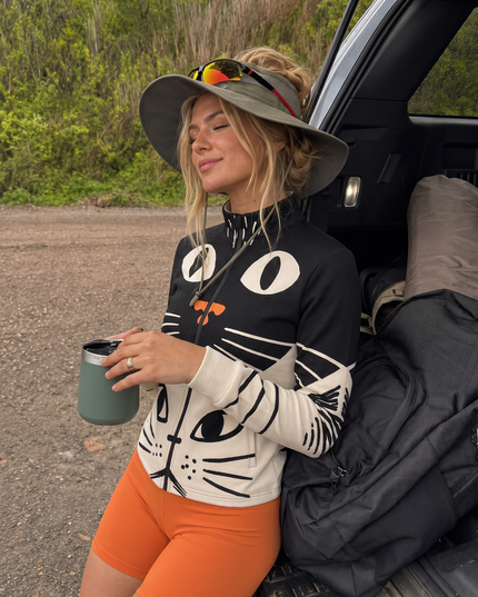 Cat Duo Graphic Windproof Jacket