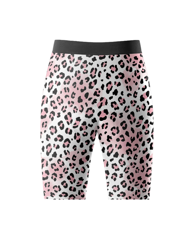 ROCKBROS Women's Mauve Shadow All-Weather Layered-Aura Leopard Bibs