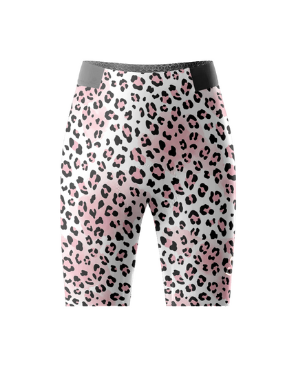 ROCKBROS Women's Mauve Shadow All-Weather Layered-Aura Leopard Bibs