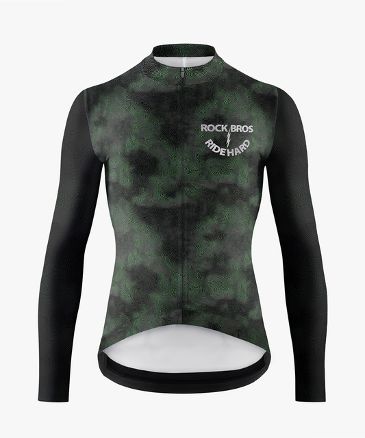 RockBros Men’s Thunder Raindrop Cycling Jersey