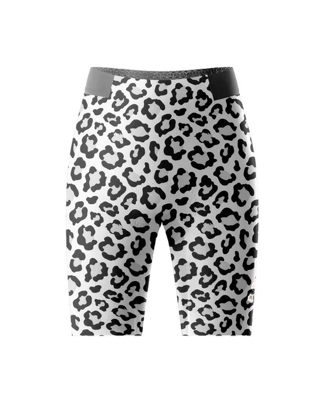ROCKBROS Women's Dual Phantom All-Weather Asymmetrical Zebra-Leopard Jersey