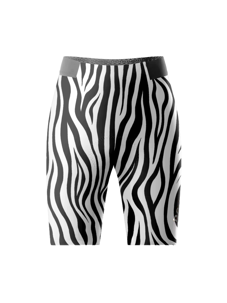 ROCKBROS Women's Tiger Star & Zebra Stripe Hybrid Pro Cycling Jersey