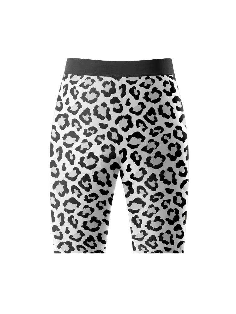 ROCKBROS Women's Dual Phantom All-Weather Asymmetrical Zebra-Leopard Jersey