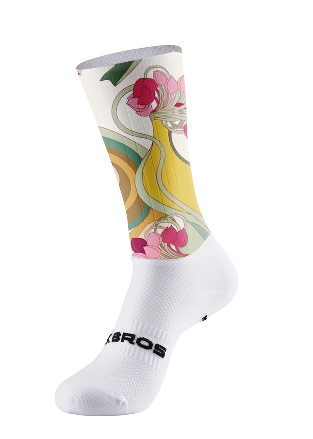 ROCKBROS Art Nouveau Floral Socks
