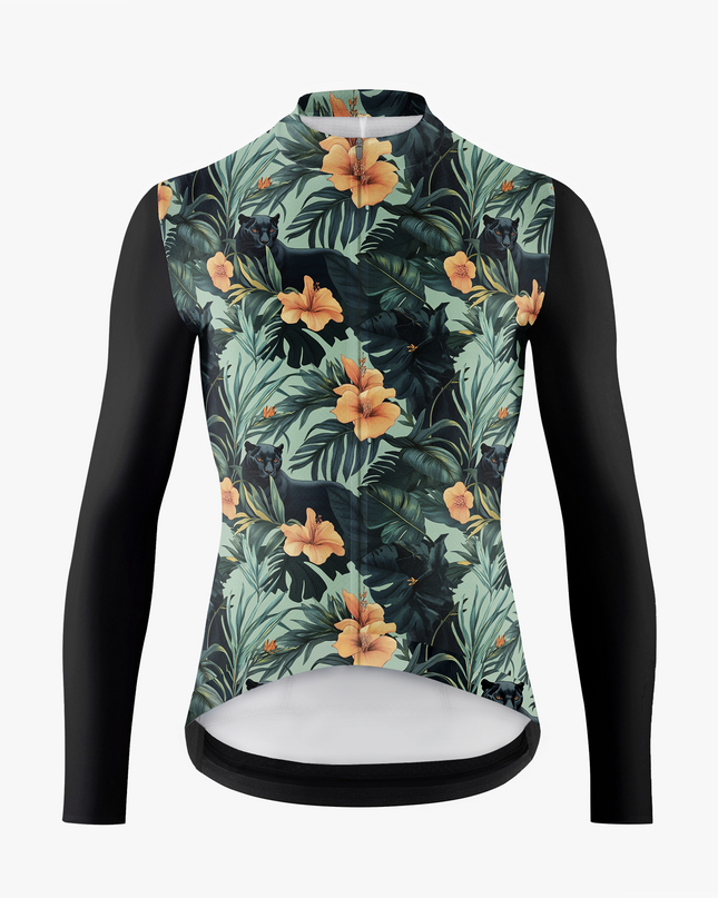 Men’s Jungle Floral & Panther Cycling Jersey