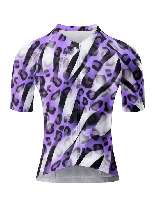 ROCKBROS Women's Hyper-Violet Mirage All-Weather Speed-Pattern Pro Jersey