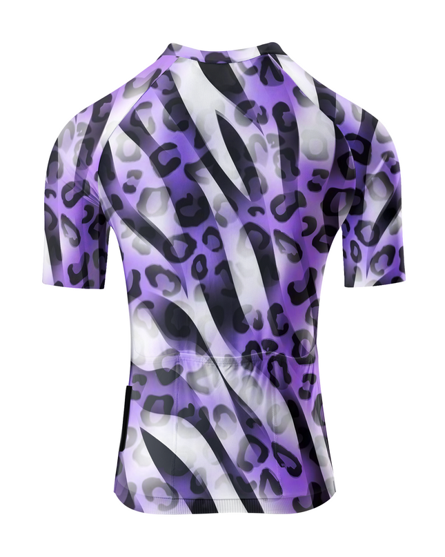ROCKBROS Women's Hyper-Violet Mirage All-Weather Speed-Pattern Pro Jersey