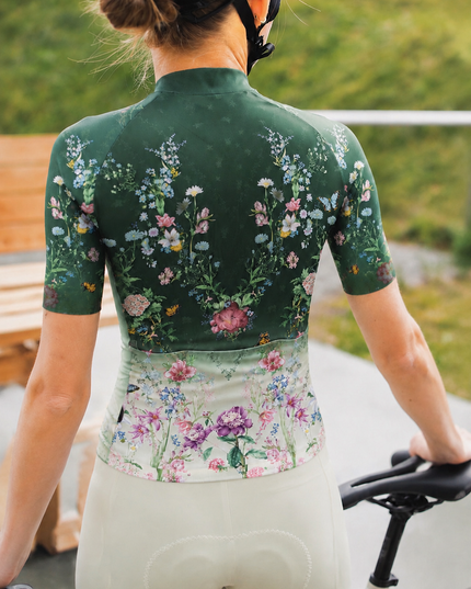 ROCKBROS Emerald Forest Floral Cycling Socks