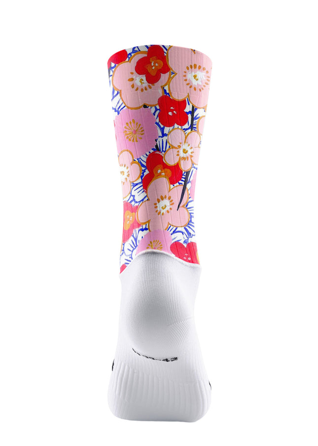 ROCKBROS Women's Artistic Hand-Painted Floral Short Sleeve Cycling Jersey