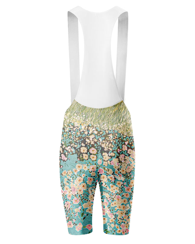 ROCKBROS Women's Impressionist Floral Oil Painting Cycling Set