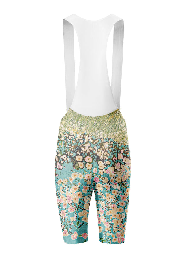 ROCKBROS Women's Impressionist Floral Oil Painting Cycling Set