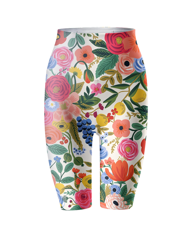 ROCKBROS Women's Wild Garden Vibrant Floral Yoga Pants