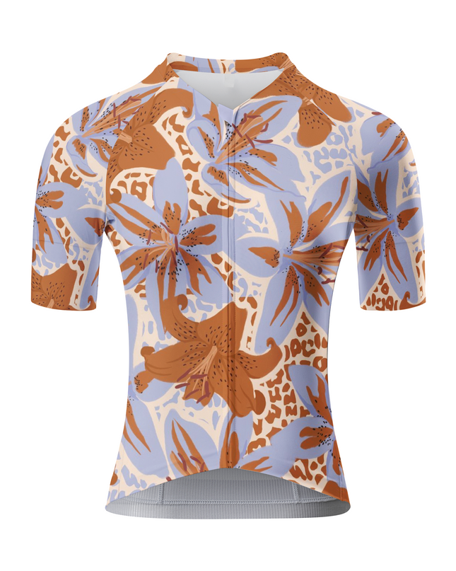 ROCKBROS Women's Retro-Elegant Lily Short-Sleeve Cycling Set