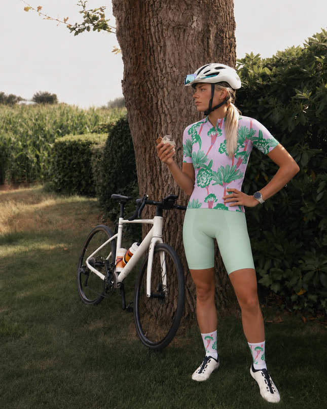 ROCKBROS Women's Mint Green Cycling Shorts