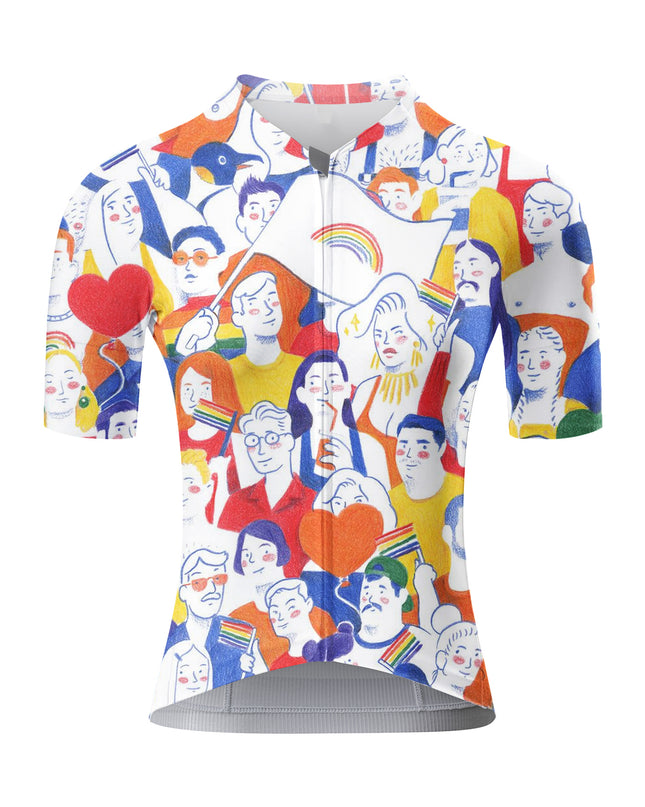 ROCKBROS Women's Pluralism Portrait Pride Edition Cycling Jersey