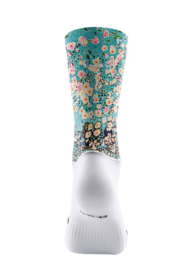 ROCKBROS Women's Impressionist Floral Oil Painting Cycling Set