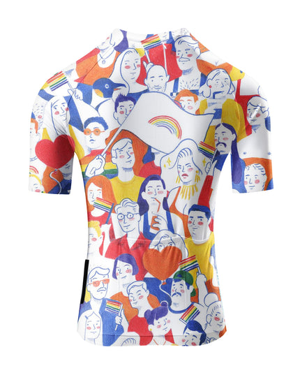 ROCKBROS Women's Pluralism Portrait Pride Edition Cycling Jersey