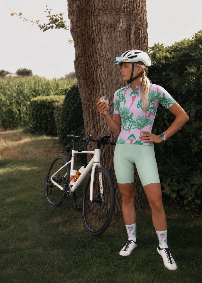 ROCKBROS Women's Fresh Floral Cycling Jersey