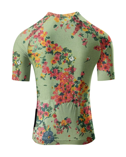 ROCKBROS Women's Impressionist Meadow Artistic Cycling Jersey