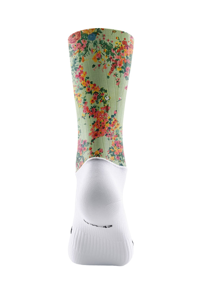 ROCKBROS Women's Vintage Floral Print Short Sleeve Cycling Set