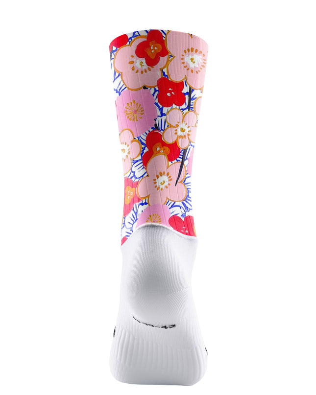 ROCKBROS Women's Artistic Hand-Painted Floral Short Sleeve Cycling Set