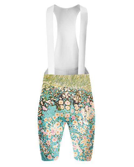 ROCKBROS Women's Impressionist Floral Oil Painting Cycling Set