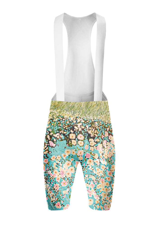 ROCKBROS Women's Impressionist Floral Oil Painting Cycling Set