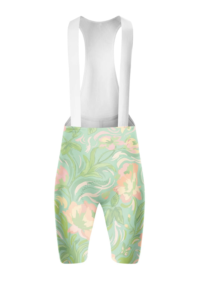 ROCKBROS Women's Vintage Floral Print Short Sleeve Cycling Set