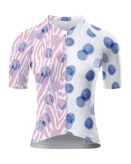 ROCKBROS Women's Phantom Violet All-Weather Speed-Chevron Pro Aero Jersey